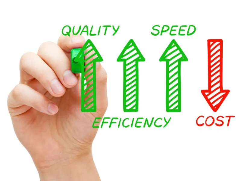 Rov's-Efficient and stress free rubbish removal writing an arrow for quality and speed