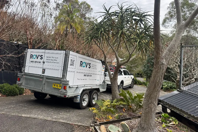 Rovs mobile skip bins